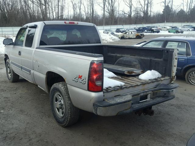 2GCEK19V341136203 - 2004 CHEVROLET SILVERADO SILVER photo 3