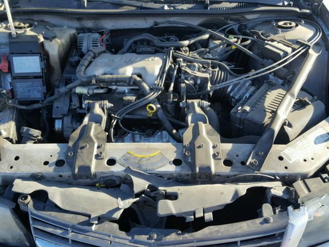 2G1WF52E849270404 - 2004 CHEVROLET IMPALA SILVER photo 7