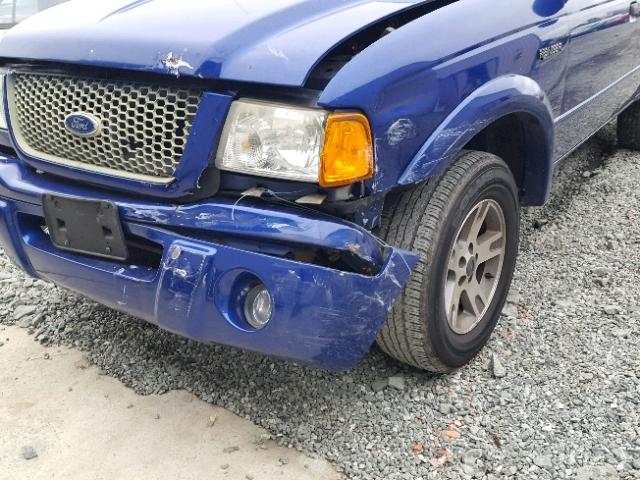 1FTYR14V93TA23297 - 2003 FORD RANGER SUP BLUE photo 9