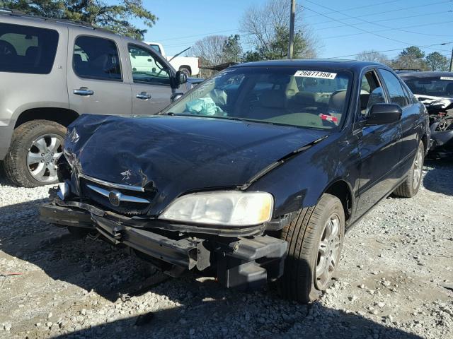 19UUA56691A016928 - 2001 ACURA 3.2TL BLACK photo 2