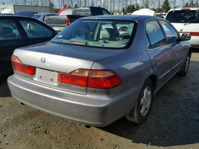 1HGCG1656YA081322 - 2000 HONDA ACCORD EX GRAY photo 4