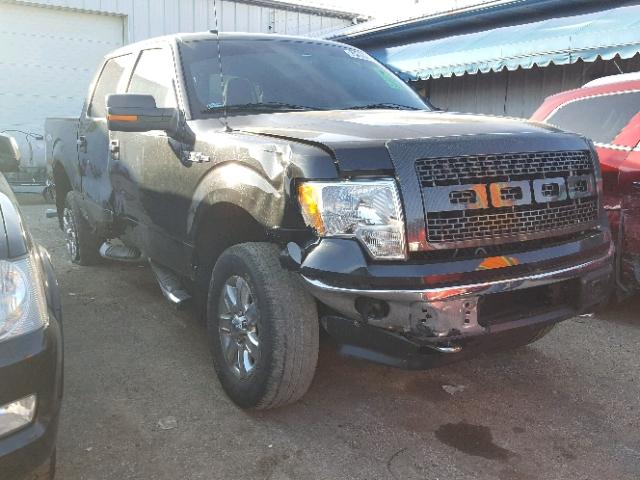 1FTFW1EF1DKF18107 - 2013 FORD F150 SUPER BLACK photo 1