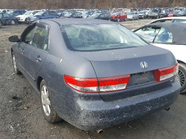 1HGCM668X3A059977 - 2003 HONDA ACCORD EX GRAY photo 3