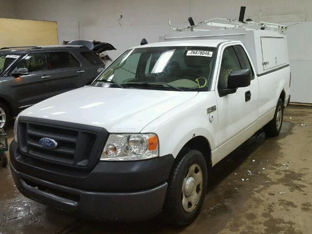 1FTRF12258KC03069 - 2008 FORD F150 WHITE photo 2