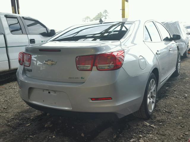 1G11D5RR0DF103308 - 2013 CHEVROLET MALIBU 1LT 银色 照片 4