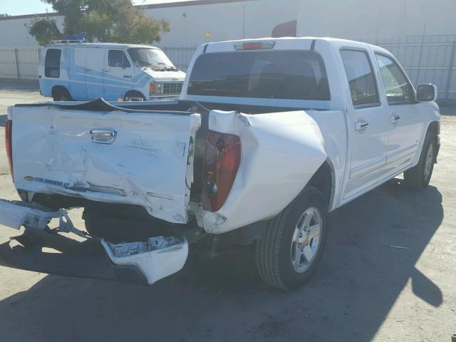 1GCCS139X98101424 - 2009 CHEVROLET COLORADO WHITE photo 4