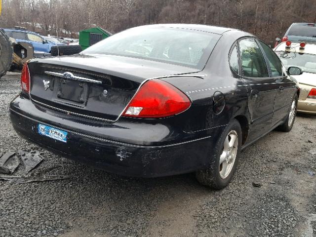 1FAFP53U13A126082 - 2003 FORD TAURUS SE BLACK photo 4