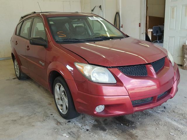 5Y2SN62L13Z451099 - 2003 PONTIAC VIBE GT MAROON photo 1