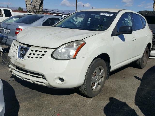 JN8AS58V39W175871 - 2009 NISSAN ROGUE S WHITE photo 2