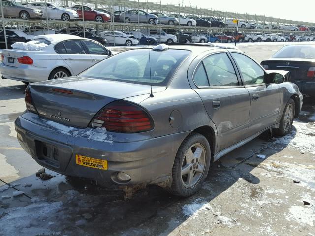 1G2NG52E94M553496 - 2004 PONTIAC GRAND AM S GRAY photo 4