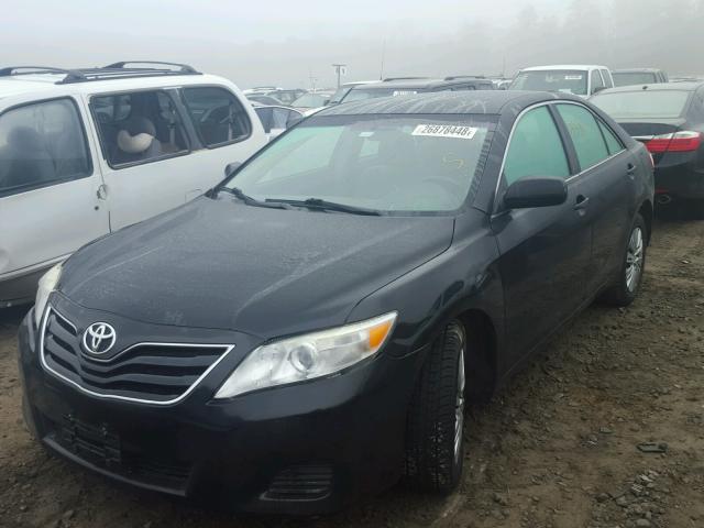 4T1BF3EK1BU751117 - 2011 TOYOTA CAMRY BASE BLACK photo 2