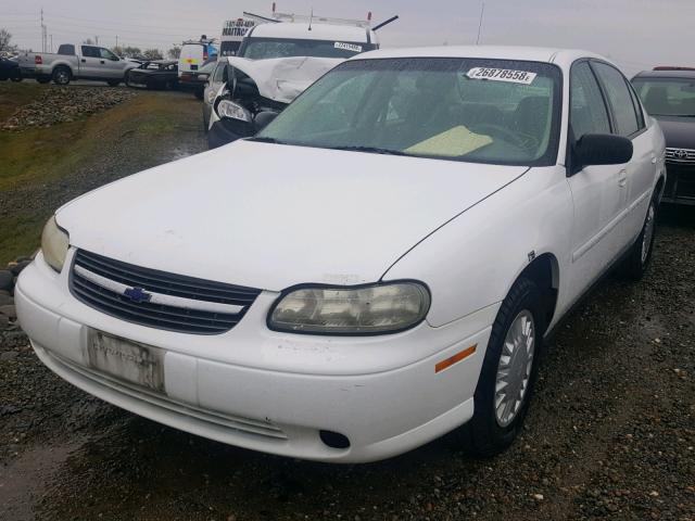 1G1ND52J92M595836 - 2002 CHEVROLET MALIBU WHITE photo 2