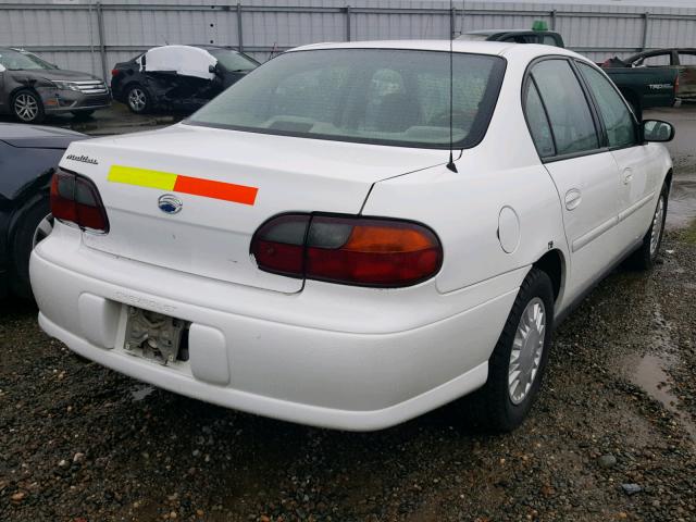 1G1ND52J92M595836 - 2002 CHEVROLET MALIBU WHITE photo 4