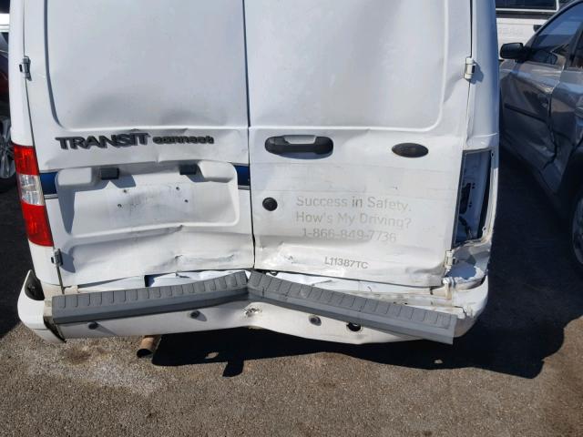 NM0LS7BN3BT072009 - 2011 FORD TRANSIT CO WHITE photo 9