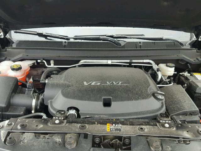 1GCGTCEN4H1168600 - 2017 CHEVROLET COLORADO L BLACK photo 7