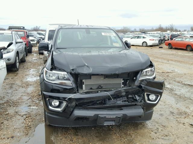 1GCGTCEN4H1168600 - 2017 CHEVROLET COLORADO L BLACK photo 9