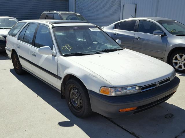 1HGCB9853PA006327 - 1993 HONDA ACCORD LX WHITE photo 1