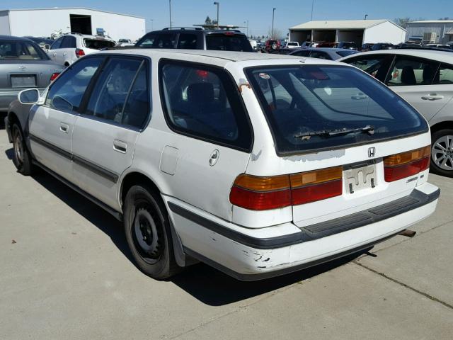 1HGCB9853PA006327 - 1993 HONDA ACCORD LX WHITE photo 3