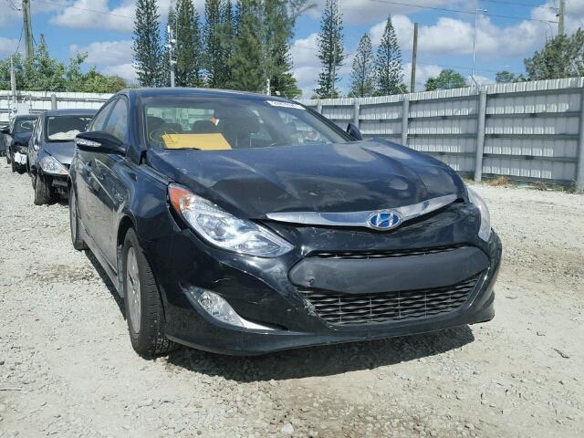 KMHEC4A40CA058920 - 2012 HYUNDAI SONATA HYB BLACK photo 1