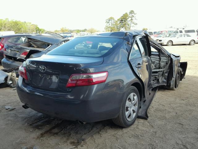 4T1BK46K99U082105 - 2009 TOYOTA CAMRY SE GRAY photo 4