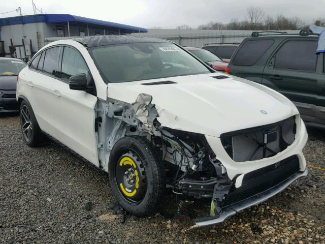 4JGED6EB6HA050118 - 2017 MERCEDES-BENZ GLE COUPE WHITE photo 1