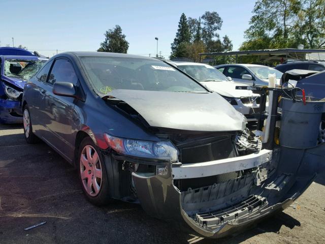 2HGFG1B62AH528957 - 2010 HONDA CIVIC LX GRAY photo 1