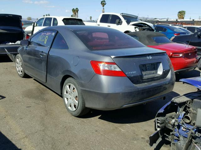 2HGFG1B62AH528957 - 2010 HONDA CIVIC LX GRAY photo 3