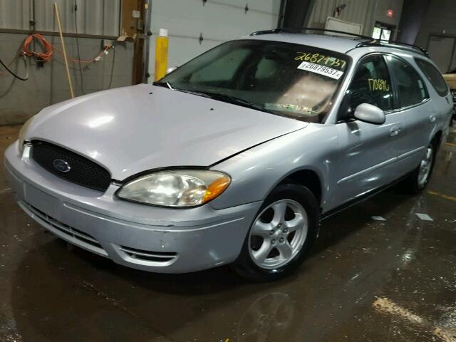 1FAFP58U94A136286 - 2004 FORD TAURUS SE SILVER photo 2