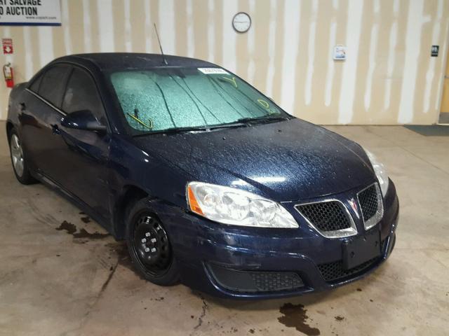 1G2ZA5E08A4159809 - 2010 PONTIAC G6 BLUE photo 1