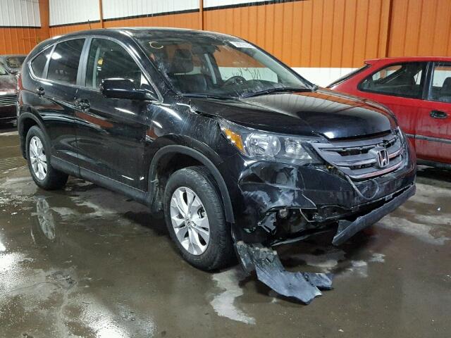 2HKRM4H7XEH114165 - 2014 HONDA CR-V EXL BLACK photo 1