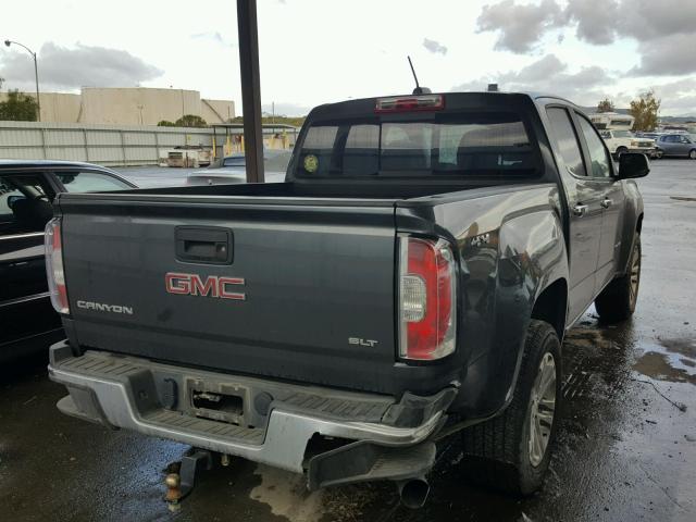 1GTP6DE1XG1171185 - 2016 GMC CANYON SLT GRAY photo 4