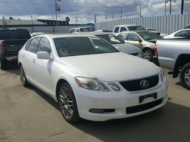 JTHBC96S475008174 - 2007 LEXUS GS 450H WHITE photo 1