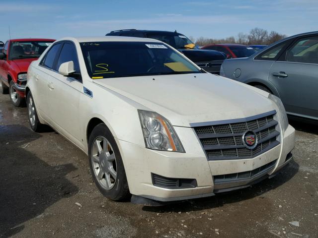 1G6DF577090158189 - 2009 CADILLAC CTS WHITE photo 1