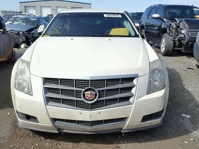 1G6DF577090158189 - 2009 CADILLAC CTS WHITE photo 7