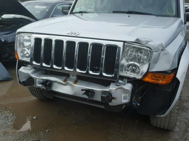 1J8HG48KX9C558437 - 2009 JEEP COMMANDER 银色 照片 10