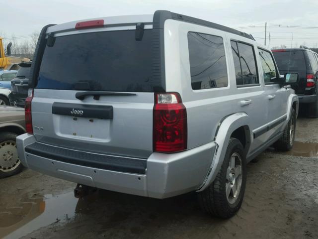 1J8HG48KX9C558437 - 2009 JEEP COMMANDER 银色 照片 4