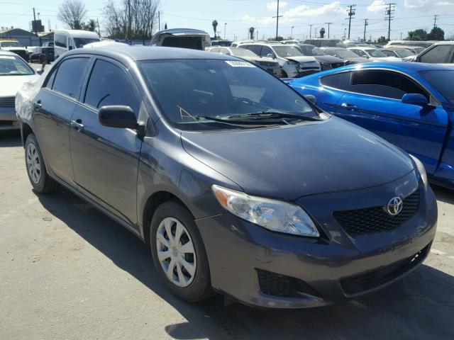 JTDBL40E399022943 - 2009 TOYOTA COROLLA BA GRAY photo 1