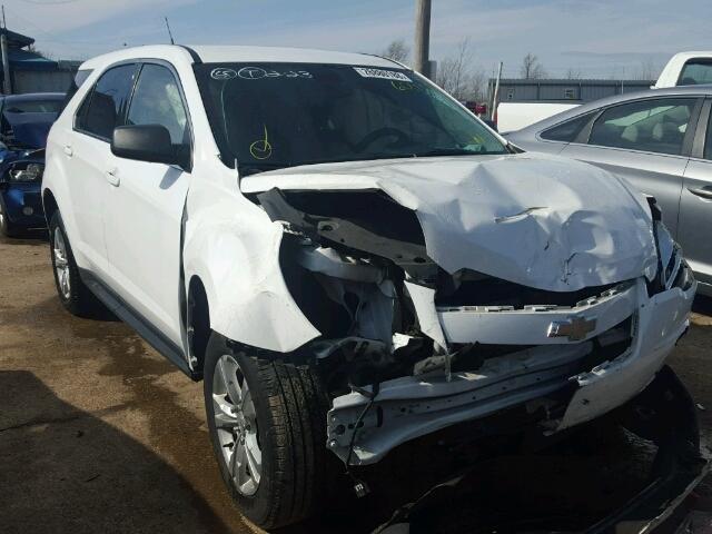 2CNALBEC6B6224065 - 2011 CHEVROLET EQUINOX LS WHITE photo 1