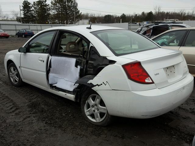 1G8AJ55F37Z209986 - 2007 SATURN ION LEVEL WHITE photo 3