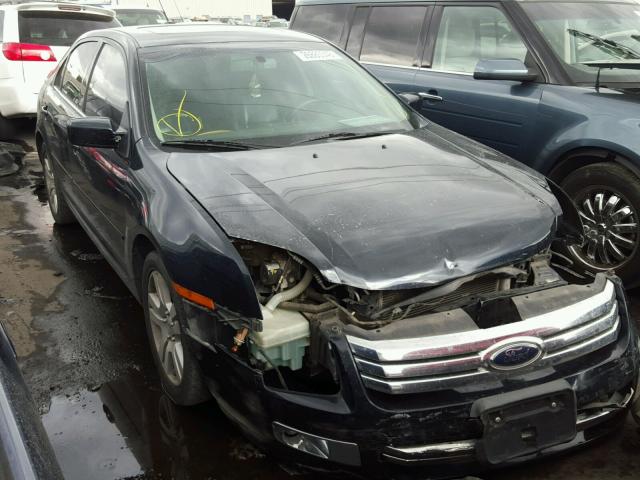 3FAHP08Z68R176666 - 2008 FORD FUSION SEL BLUE photo 1