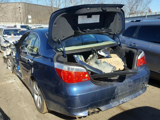 WBANF33516CS36500 - 2006 BMW 525 XI BLUE photo 3