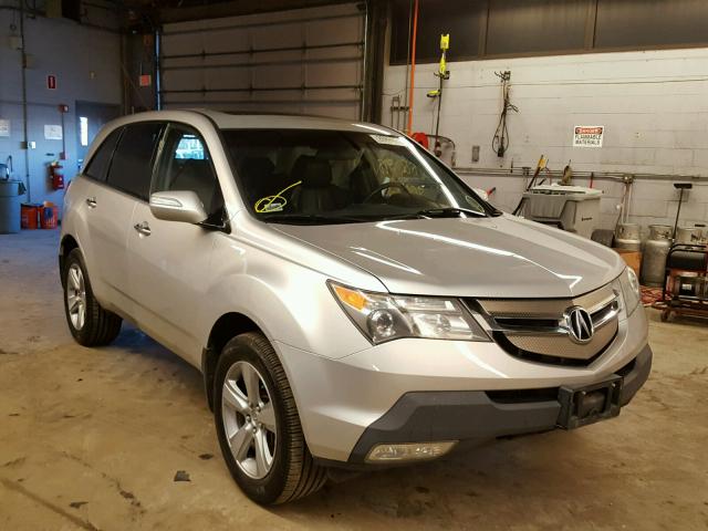 2HNYD28207H538738 - 2007 ACURA MDX SILVER photo 1