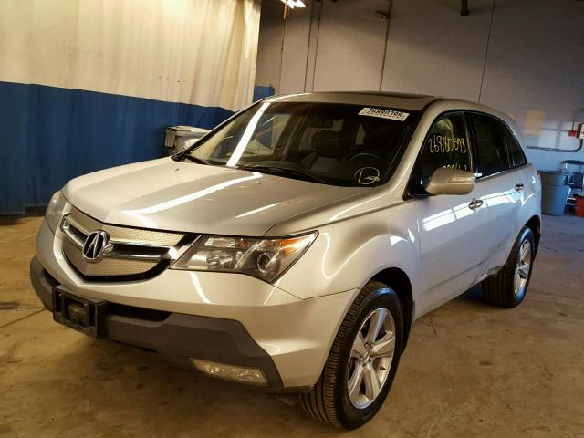 2HNYD28207H538738 - 2007 ACURA MDX SILVER photo 2