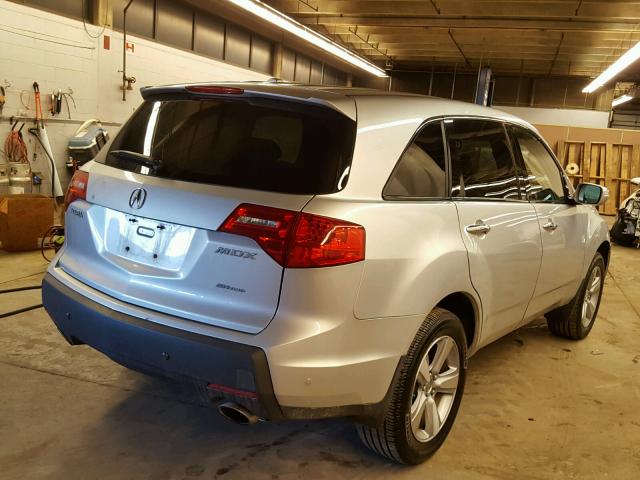 2HNYD28207H538738 - 2007 ACURA MDX SILVER photo 4