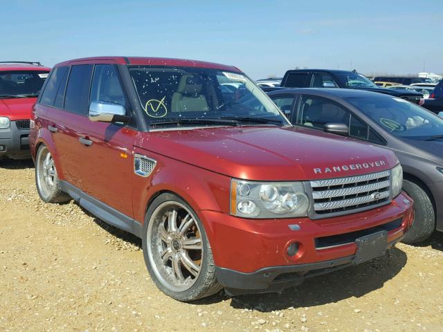 SALSH234X6A974169 - 2006 LAND ROVER RANGE ROVE BURGUNDY photo 1