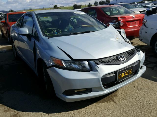 2HGFG3B52CH538720 - 2012 HONDA CIVIC LX SILVER photo 1