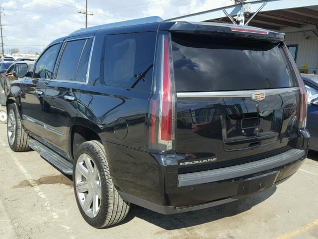 1GYS3MKJ0FR567045 - 2015 CADILLAC ESCALADE L BLACK photo 3