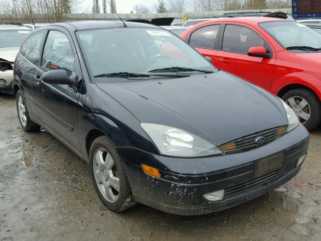 3FAFP31313R153755 - 2003 FORD FOCUS ZX3 BLACK photo 1