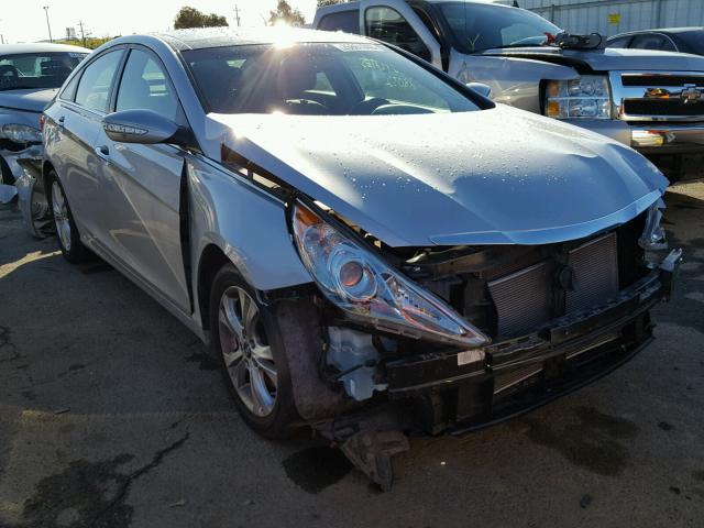 5NPEC4AC8CH337584 - 2012 HYUNDAI SONATA SE SILVER photo 1