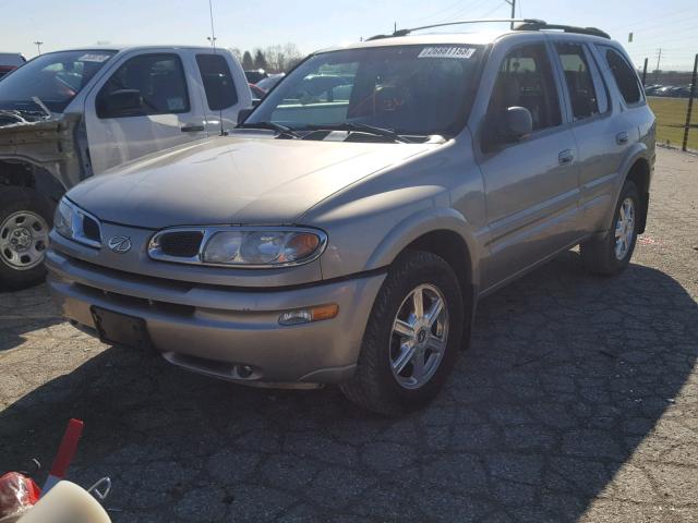 1GHDT13S732165087 - 2003 OLDSMOBILE BRAVADA GRAY photo 2